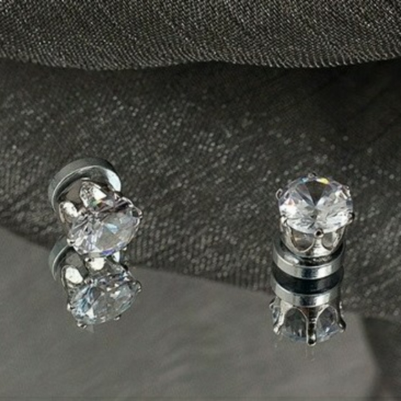 1pair Magnetic Artificial Diamond - Picture 5 of 5